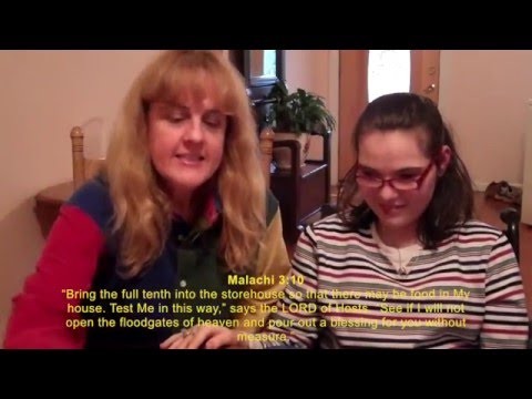 Malachi 3:10 KJV Read and Sing Along with dee