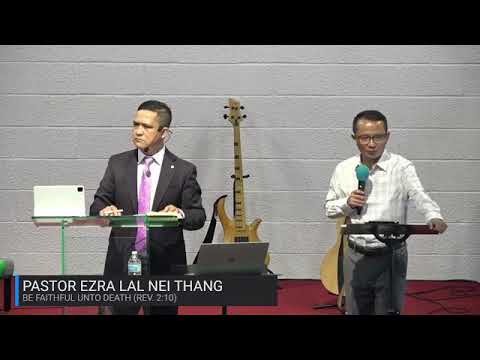 Pastor Ezra Lal Nei Thang - Pastor ih Tlinnak - (1Tim.3:8-11)