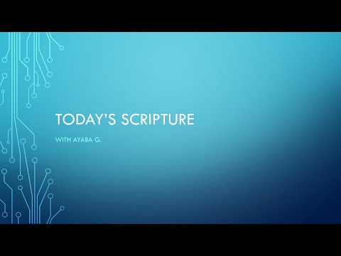 CONFESS and FORSAKE YOUR SIN! Proverbs 28:13 &14 Today's Scripture With Ayaba G.
