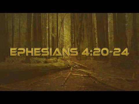 Ephesians 4:20-24 (Be Renewed) || Bible Rap