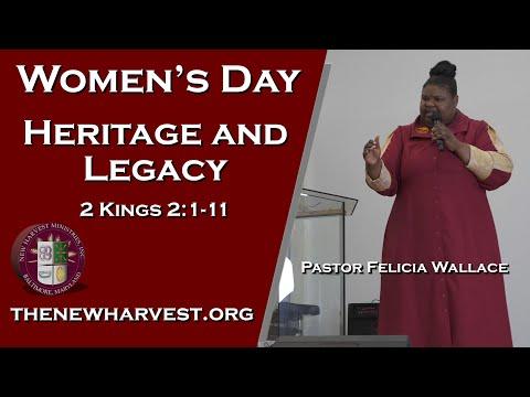 Women of Heritage and Legacy Walking Through | 2 Kings 2:1-11 | Sunday Service