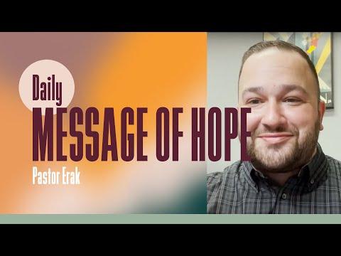 1 Peter 1:14-16 | Pastor Erak | Daily Message of Hope