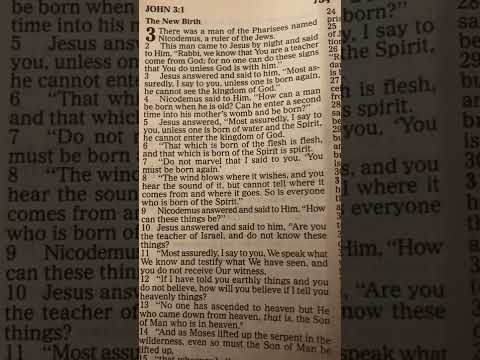 John 3:4-5 (The New Birth)