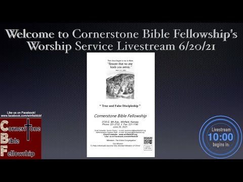 “ True and False Discipleship ”  John 6:60-71  Pastor Scott Schaefer  June 20, 2021