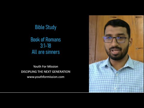 6. Bible Study on Romans 3:1-20 | Basil George | All are sinners