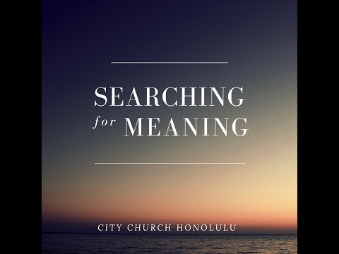 Wisdom as Vapor (Ecclesiastes 1:16-18, 2:12-17) - Pastor John Kim