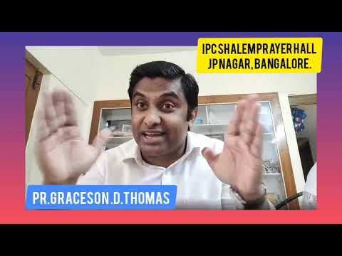 Pr.Graceson D.Thomas ||  2 Chronicles 20:6