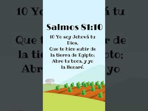 Psalm 81:10 / Salmos 81:10 Christianwords.com