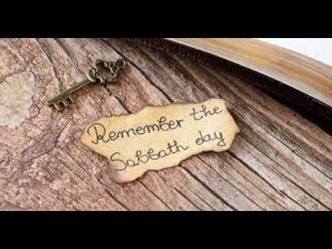 Remember the Sabbath -Scripture from the Lord- Jeremiah 5:22;17:22