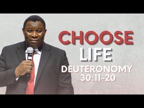 Choose Life | Deuteronomy 30:11-20 | Pastor Leopole Tandjong