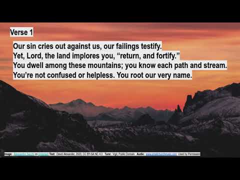 Jeremiah 14:7-10 and 14-22  Our Sin Cries Out Against Us