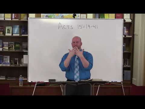 Acts 15:19-41 The Epistle to Gentiles