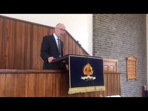 Great Comfort from the Living Christ -Revelation 1:17, 18. Rev Colin Mercer