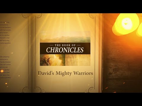 1 Chronicles 11:10 - 47: David&#39;s Mighty Warrior | Bible Stories
