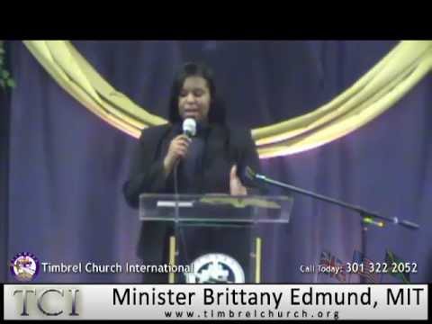 Minister Britanny Edmund: 'Watch Your Mouth' - Proverbs 18:7-8,20-21