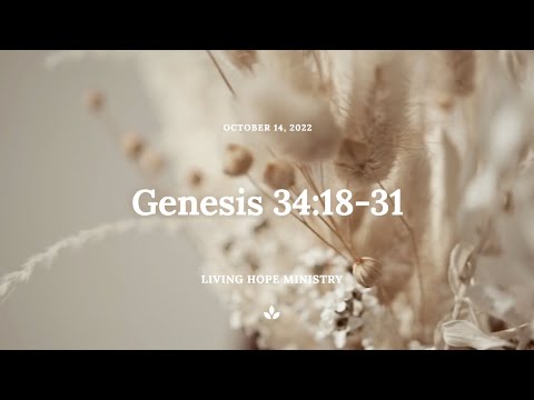 Genesis 34:18-31 Daily Devotional - Living Hope Ministry