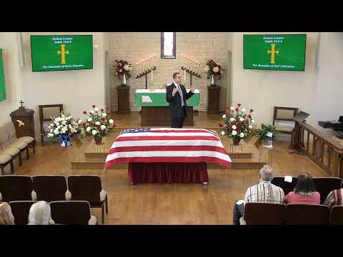 Funeral Sermon - "The Mountain of God's Salvation" - Isaiah 25:6-9