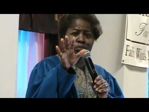 District Elder Brenda Cuthbertson Preaching When God Is Please Proverbs 16:7 4/22/12