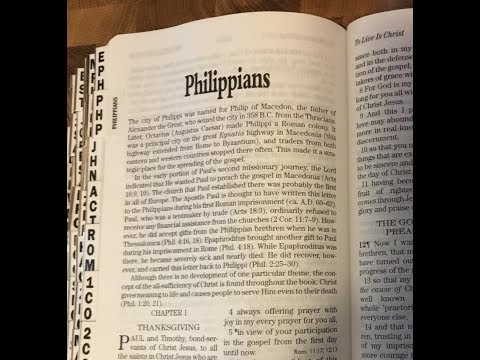 Facing Trials, Disappointments & Uncertainties: Paul's Example  - Philippians 1:12-26