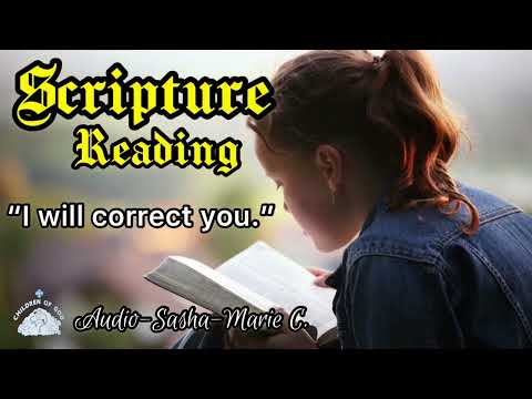 “I will correct you.” —Psalm 50:21