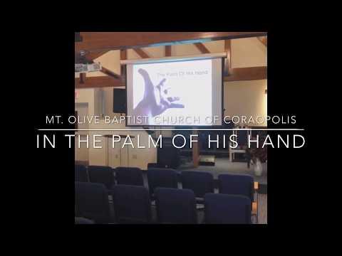 In The Palm of His Hand!   Luke 19:36-37 & John 12:13