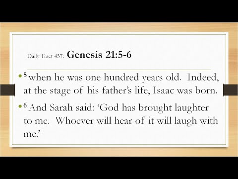 Dad’s Bible Tract 457 - Genesis 21:5-6