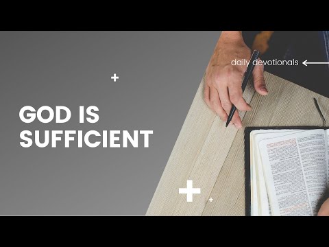 God Is Sufficient // 2 Corinthians 3:4-6 // Ron Thomas