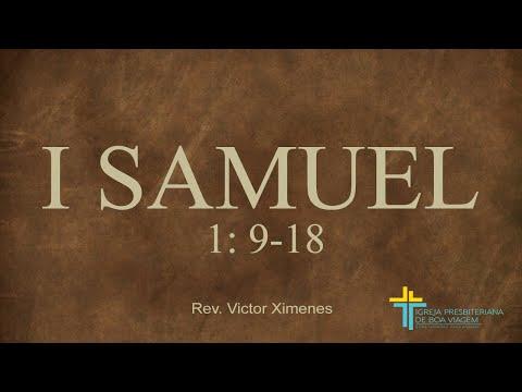 I SAMUEL 1:9-18 - Rev Victor Ximenes