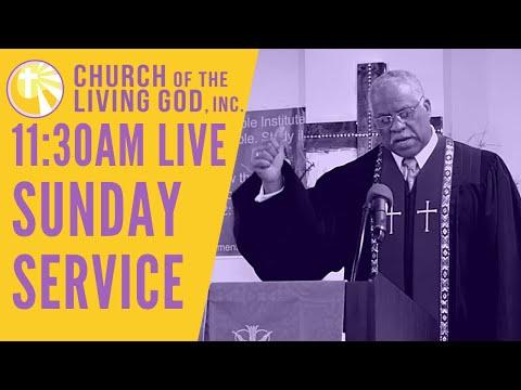 LIVE | 11:30 AM | Sunday Service | Elder Willie Morris | Job 2:7-10