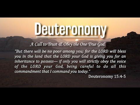 Deuteronomy 15:1-18: "The Generosity of God"