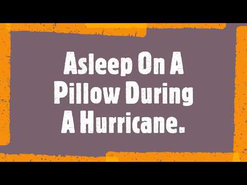 Bible Study 18 On Genesis 32:21-22. Asleep On A PILLOW During A Hurricane.