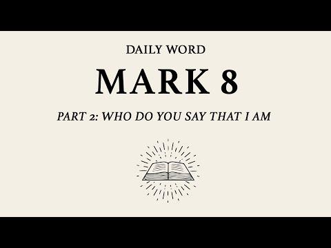 Who Do You Say That I Am | Mark 8:11-38 | March 10, 2021