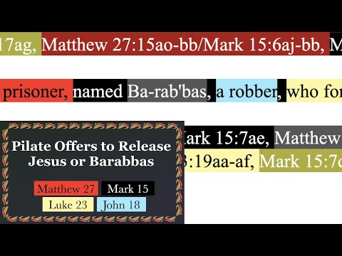676. The Crimes of Barabbas. Matthew 27:16, Mark 15:7-8, Luke 23:19, John 18:40