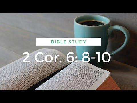 2 Corinthians 6: 8-10