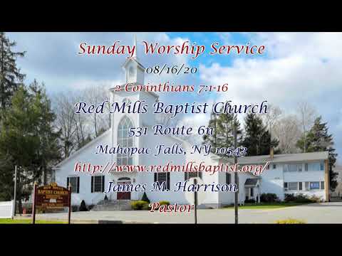 11am Worship Service on 08/16/20 "Mending a Breach" 2 Corinthians 7:1-16