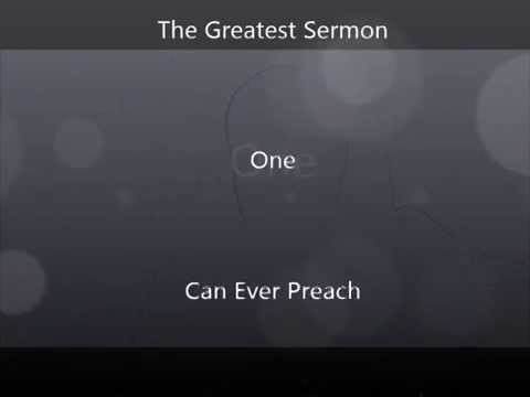Mark 14:58-61 (The greatest sermon ever)