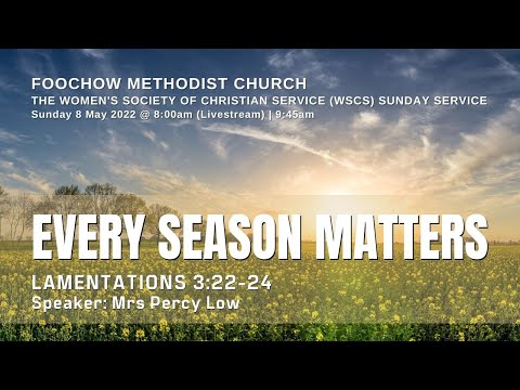 Every Seasons Matters - Lamentations 3:22-24