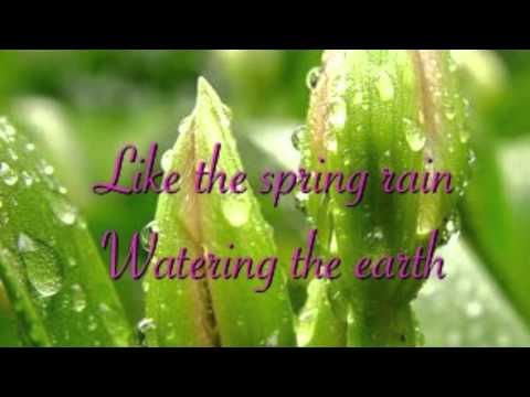 Hosea 6:3 God's Word in Song!