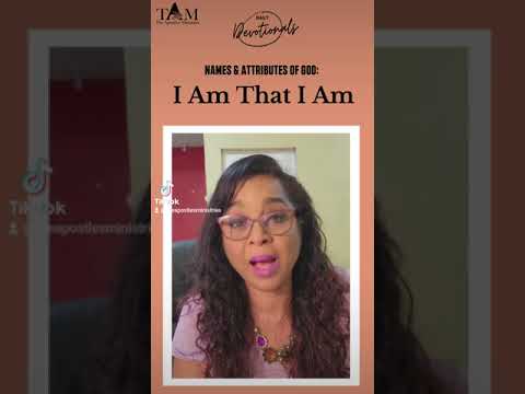 TAM Daily Devotional - Exodus 3:13-15