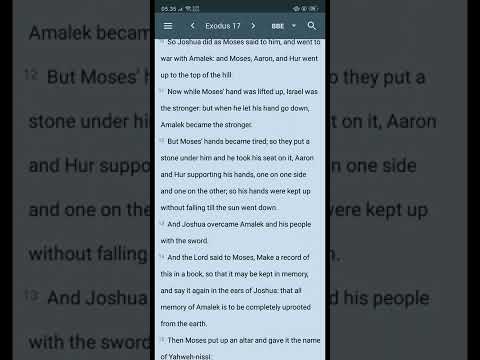 Exodus 17:10-15