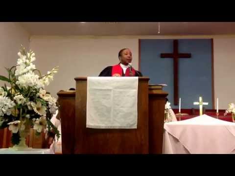 When God sees the Blood, Exodus 12:1-3,12-13. Rev. Dr. Vanessee Burns at Monroe District Conference