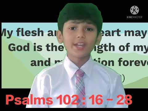 Psalms 102 : 16 - 28 #educational #trending #education #video #viral #nagpuri#abc