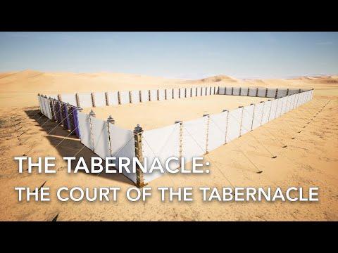 Tabernacle in 3D - Outer Court (Exodus 27:9-19)