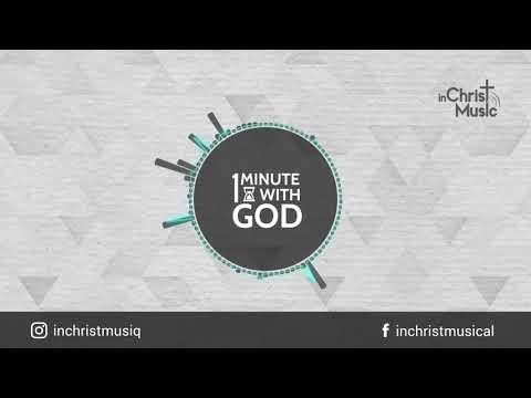 1 Minute With God | Thought by Molly John | 22-10-2020 | Deuteronomy 5:6-7 | @in Christ Music