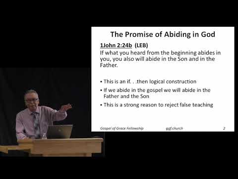 The Promise of God (1 John 2:24-26)