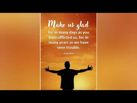 16-08-22 | Psalms 90:15 | @Hope Ministries | Sis. Sarah Clement Raj | Today's Bible Verse