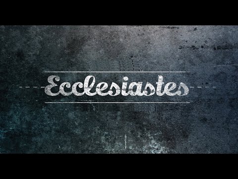 Ecclesiastes 12:1-8 Daily Devotion
