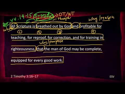 Ang Bibliya ay Salita ng Diyos (2 Tim. 3:16-17)
