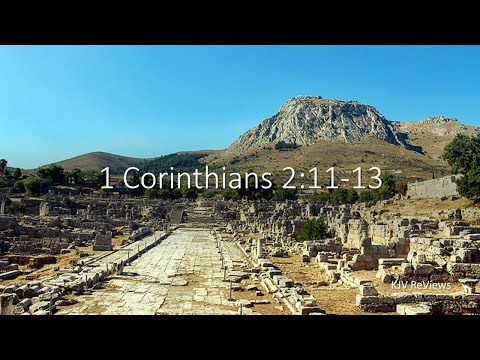 1 Corinthians 2:11-13