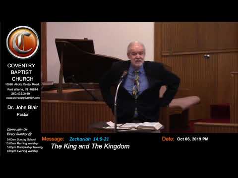 [Zechariah  14:9-21]  The King and The Kingdom